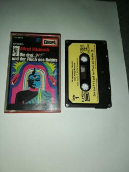 Die Drei Fragezeichen Folge 5 und der Fluch des Rubins 5-fach Silber geschraubt Schwarz mit Gelben Aufkleber 515905.9 Europa