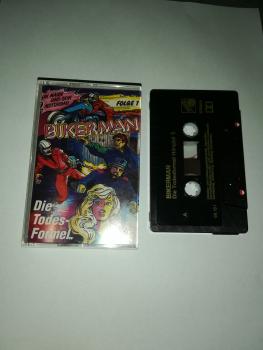 Bikerman und das Supermotorrad Cat Folge 1 Die Todesformel Schwarz mit Goldenen Druck 99.151 Junior