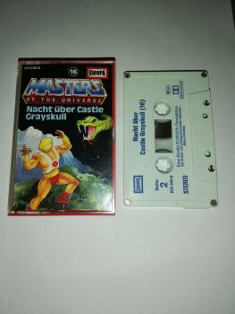 Masters of the Universe Folge 16 Nacht über Castle Grayskull 4-fach Silber geschraubt Weiß mit Blauen Druck 515346.8 Europa