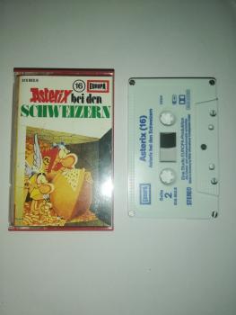 Asterix Folge 16 bei den Schweizern 5-fach Silber geschraubt Weiß mit Blauen Druck 515882.6 Europa