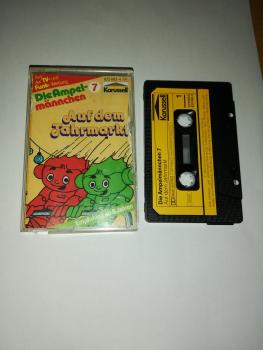 Die Ampelmännchen Folge 7 Auf dem Jahrmarkt Schwarz mit Gelben Aufkleber 823883-4 Karussell(Cover leicht eingerissen)