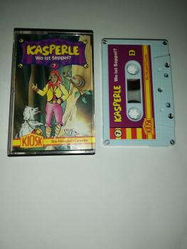 Kasperle Folge 7 Wo ist Seppel 5-fach Silber geschraubt Weiß mit Lila Aufkleber 4.27577 CD Kiosk