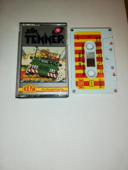 Jan Tenner Folge 9 Invasion der Androiden 5-fach Silber geschraubt Weiß mit Rot-Gelben Aufkleber 4.25617 CD Kiosk