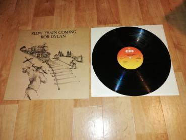 Bob Dylan Slow Train Coming 1979 CBS 86095 Holländische Pressung VG/VG+
