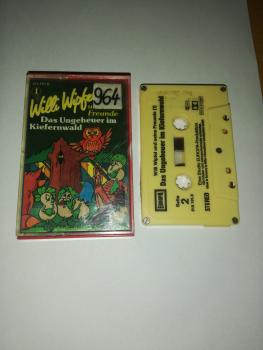 Willi Wipfel und seine Freunde Folge 1 Das Ungeheuer im Kiefernwald 5-fach Silber geschraubt Gelb 515191.0 Europa(Kassette und Kassettencover beschrieben/geklebt) Büchereikassette