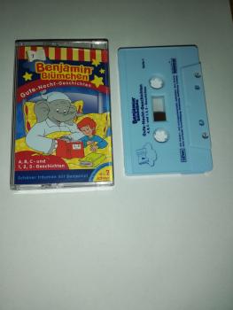 Benjamin Blümchen Gute-Nacht-Geschichten Folge 7 Weiß mit Blauen Druck Kiddinx 4.27017