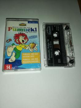 Pumuckl Folge 14 und das Goldene Herz/und der Waldspaziergang Transparent mit Weißen Druck 554508-4 Karussell