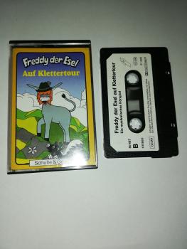 Freddy der Esel Folge 19 auf Klettertour 5-fach Schwarz geschraubt Schwarz mit Weißen Aufkleber 60487