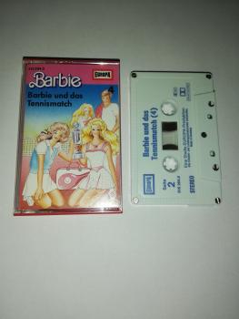 Barbie Folge 4 und das Tennismatch 5-fach Silber geschraubt Weiß mit Blauen Druck 515264.0 Europa