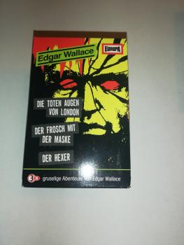 Edgar Wallace 1.Box im Pappschuber Folgen 1-3 Schwarz mit Weißen Druck 8869703845 4/1-4/3 Europa