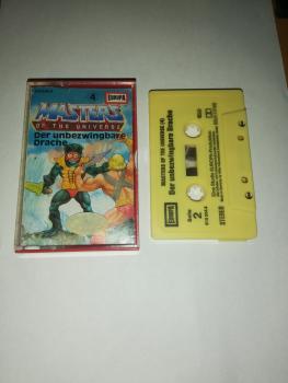 Masters of the Universe Folge 4 Der unbezwingbare Drache 5-fach Silber geschraubt Gelb 515334.4 Europa Cover von innen beschrieben