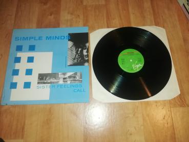 Simple Minds Sister Feelings Call 1981 Virgin 205154-270 Deutsche Pressung VG/VG