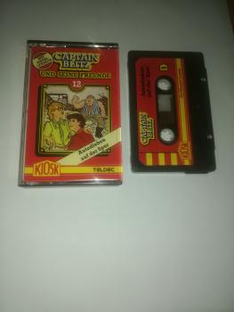 Captain Blitz Folge 12 Autodieben auf der Spur 4-fach Schwarz geschraubt Schwarz mit Roten Aufkleber 4.25715 CD Kiosk Teldec