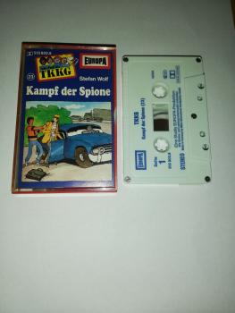 TKKG Folge 23 Kampf der Spione 5-fach Silber geschraubt Weiß Blau 515802.8 Europa