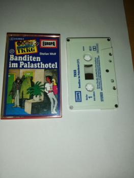 TKKG Folge 27 Banditen im Palasthotel 5-fach Silber geschraubt Weiß Blau 515806.0 Europa