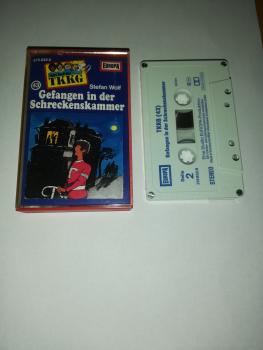 TKKG Folge 43 Gefangen in der Schreckenskammer 4-fach Silber geschraubt Weiß Blau 515832.0 Europa