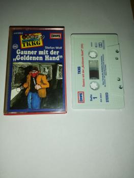 TKKG Folge 66 Gauner mit der "Goldenen Hand" Weiß Blau Rot 514326.8 Europa