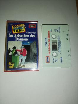 TKKG Folge 61 Im Schatten des Dämon Weiß Blau Rot 514321.7 Europa