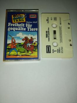 TKKG Folge 85 Freiheit für gequälte Tiere Weiß mit Schwarzen Druck 7432115162 4 PC 209 Europa