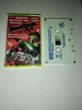 Bravestarr Folge 3 Überfall auf den Kerium-Transport 5-fach Silber geschraubt Weiß mit Blauen Druck 515383.2 Europa