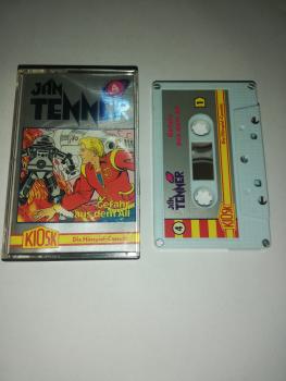 Jan Tenner Folge 4 Gefahr aus dem All 5-fach Silber geschraubt Weiß mit Silbernen Aufkleber 4.27704 CD Kiosk