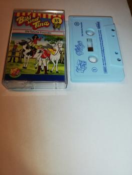 Bibi und Tina Folge 35 Die falsche Freundin Weiß mit Blauen Druck 4.27135 Kiddinx