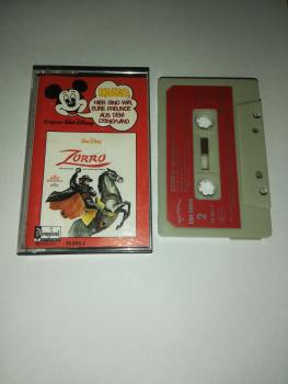 Hallo, hier sind wir Eure Freunde aus dem Disneyland Zorro Grau mit Roten Aufkleber 36889 4 Club Edition Disneyland