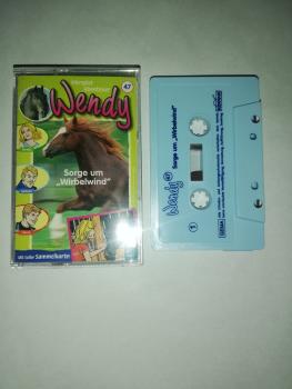 Wendy Folge 47 Sorge um Wirbelwind Weiß mit Blauen Druck 4.27347 Kiddinx