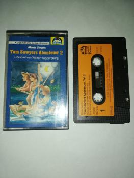 Tom Sawyers Abenteuer 2 Schwarz mit Orangen Aufkleber 22496847438 Schwanni Patmos(Innencover minimal beschrieben)