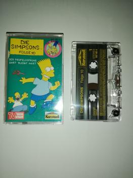 Die Simpsons Folge 10 Der Teufelssprung/Bart bleibt hart Transparent mit Gelben Druck 847481-4 Karussell