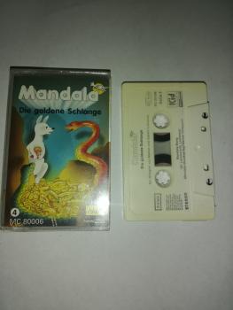 Mandala das weiße Känguruh Folge 4 Die Goldene Schlange Weiß mit Schwarzen Druck MC 80006 Kid Polyband