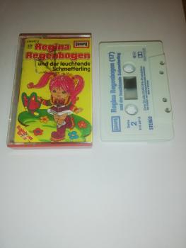 Regina Regenbogen Folge 17 und der leuchtende Schmetterling Weiß Blau 515247.0 Europa(Frontcover leicht beschrieben und leicht eingerissen)
