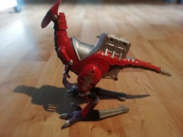 Power Rangers Dino Thunder Red Raptor 2003 Bandai(Gurt fehlt)Technik voll funktionstüchtig
