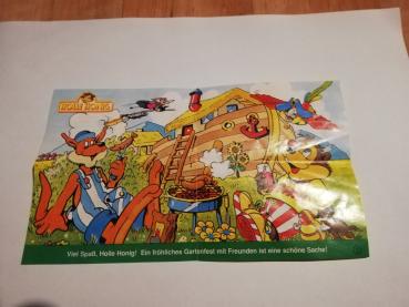 Holle Honig Hörspielkassetten-Flyer Viel Spaß, Holle Honig!Ein fröhliches Gartenfest mit Freunden ist eine schöne Sache! 950014.6 Europa