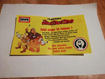 Ghostbusters Filmation`s Hörspielkassetten-Flyer Jetzt schon 10 Folgen 950027.8 Europa