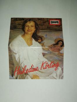 Heikedine Körting Hörspielkassetten-Flyer 950963.1 Europa
