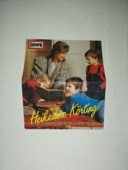 Heikedine Körting Nr.2 Hörspielkassetten-Flyer 950962.3 Europa
