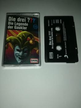 Die Drei Fragezeichen Folge 198 Die Legende der Gaukler Schwarz mit Weißen Druck 19075878234 Europa