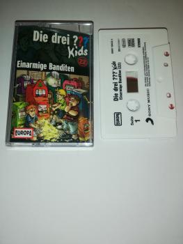 Die Drei Fragezeichen Kids Folge 22 Einarmige Banditen Weiß mit Schwarzen Druck 88697800324 Europa