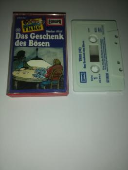 TKKG Folge 36 Das Geschenk des Bösen Weiß Blau 515815.0 Europa(Großes Fenster)