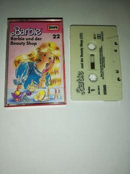 Barbie Folge 22 Barbie und der Beauty Shop Grau mit Schwarzen Druck 515283-209 Europa(Innencover beschrieben)