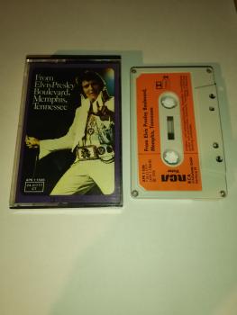 Elvis Presley-From Elvis Presley Boulevard,Memphis, Tennessee 4-fach Silber geschraubt Grau mit Orangen Aufkleber RCA APK 1-1506