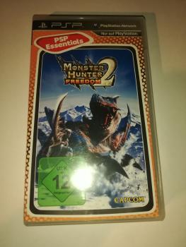 Monster Hunter 2 Freedom PSP Essentials Capcom komplett mit Anleitung ULES 00851/E  USK ab 12 Jahren