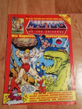 Masters of the Universe Comic Mazazin Nr.10 Mattel aus dem Jahre 1986 im guten gebrauchten Zustand