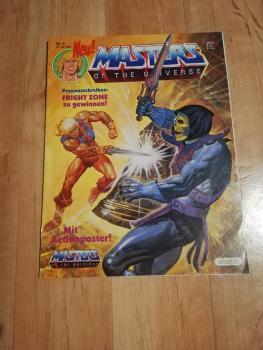 Masters of the Universe Comic Nr. 4 vom 27.10.1987 im guten gebrauchten Zustand(incl Poster)