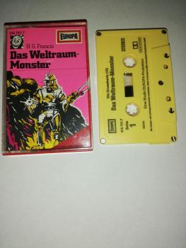H.G.Francis Folge 18 Das Weltraum-Monster 5-fach Silber geschraubt Gelb 515761.7 Europa(Frontcover rechts unten beschädigt)
