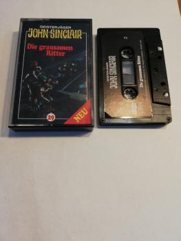 Geisterjäger John Sinclair Folge 29 Die grausamen Ritter 5-fach Schwarz geschraubt Schwarz mit Weißen Druck MC 1366 SPV