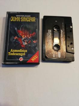 Geisterjäger John Sinclair Folge 27 Asmodinas Todesengel 5-fach Schwarz geschraubt Schwarz mit Weißen Druck MC 1242 SPV