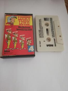 Lucky Luke 4 Die Daltons bewähren sich Weiß mit Schwarzen Druck CK 70627 AF RCA