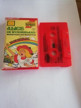Alice im Wunderland Folge 12 Wettermann und Wetterfrau Rot mit Schwarzen Druck 497761-215 Ariola Express